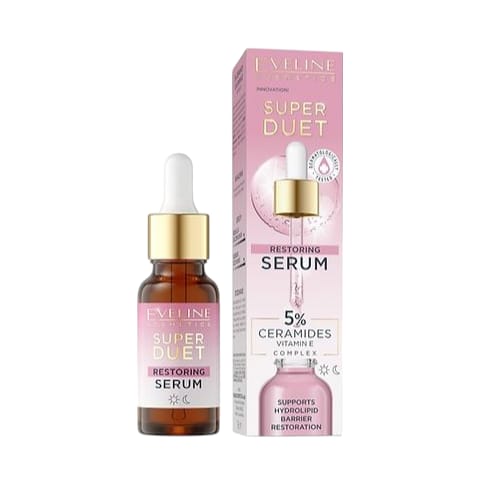 Eveline Super Duet Restoring Regenerating Serum 5% Ceramides 18ml