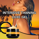 Self Tanning Cream Natural Dark Suntan Intensive Tanning Gel For Sunbed