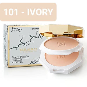 TLM Professional Micro Compact Powder Concealer Oil Control Face Skin Perfecting