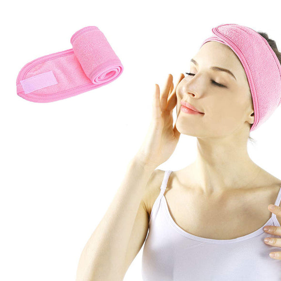 Spa Makeup Yoga Sports Headband Washing Face Hair Hood Sweat-absorbent Turban