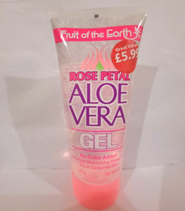 Fruit Of The Earth Rose Peteal Aloe Vera Gel - 170g