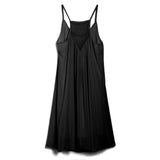 Women Holiday Chiffon Beach Wear Bikini Cover Up Light Black