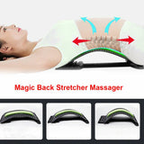 Magic Back Support Stretcher Lower Relief Lumbar Back Massager