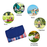 Waterproof Picnic Blanket Camping Mat Outdoor Beach Hiking Park Grass Travel Rug