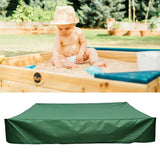 Sandpit Cover Bench Seat Sand Protector Box Cover Oxford Waterproof - 150x150x20cm