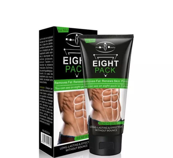 Six Eight Pack Abs Stimulator Muscle Cream Fat Burning Weight Loss Slimming Cream