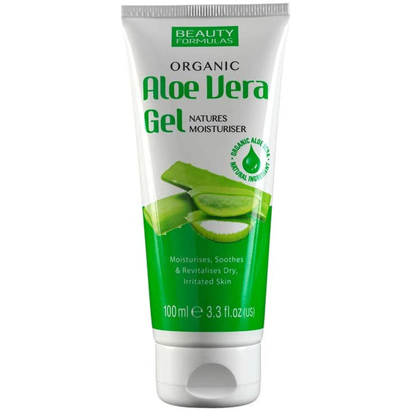 Beauty Formulas Organic Aloe Vera Gel - 100ml