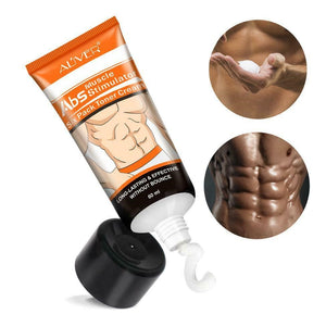 Mens abs muscle stimulator six pack toner cream